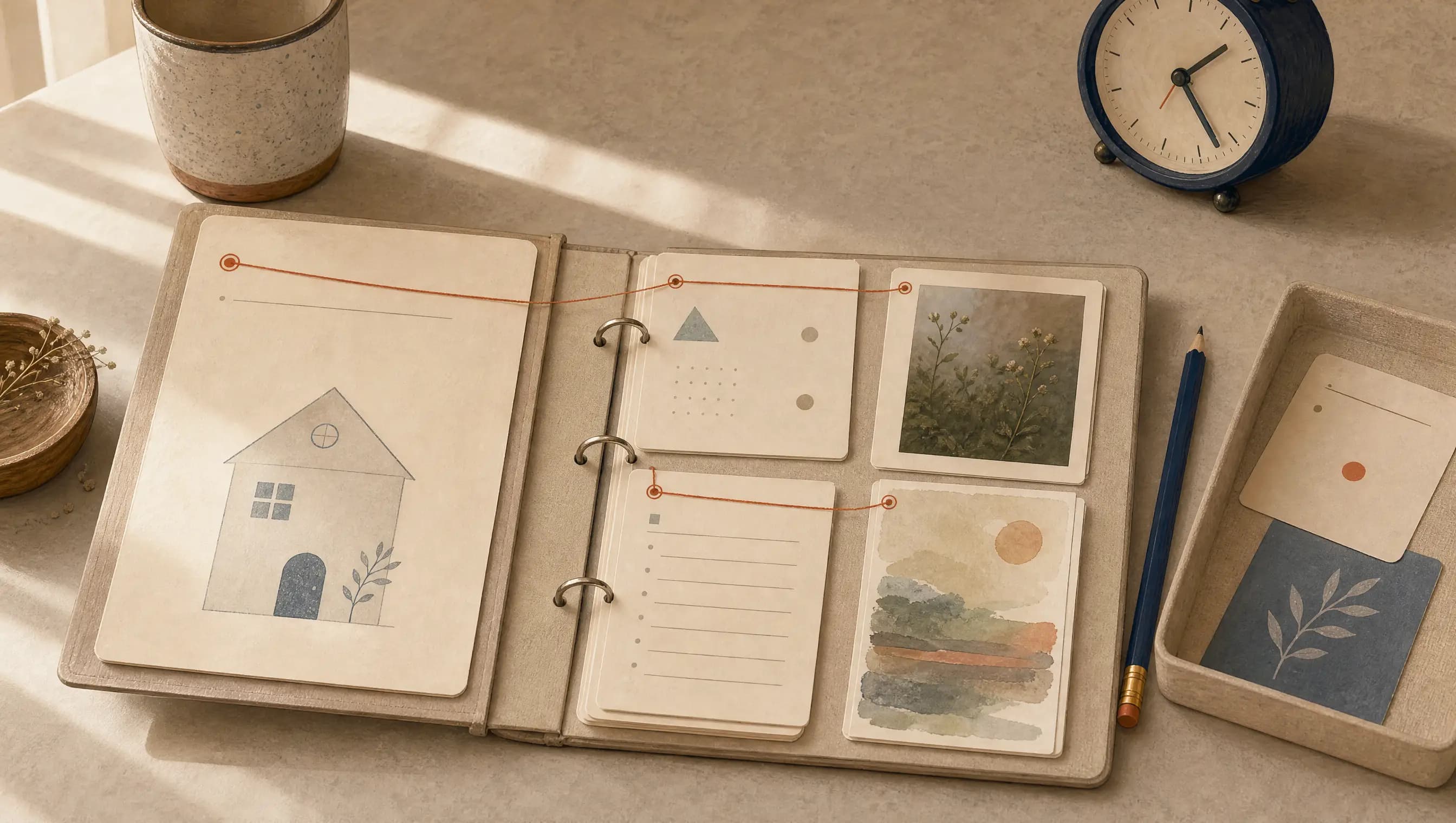 Homeschool records organized with one folder and a simple naming rule